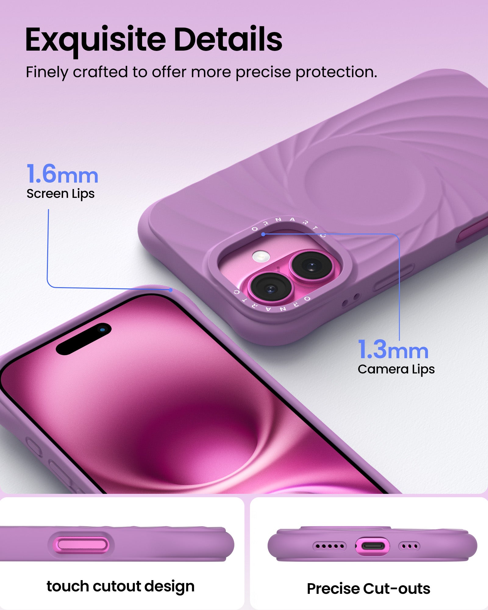 VORTUXE Case for iPhone 16 Series