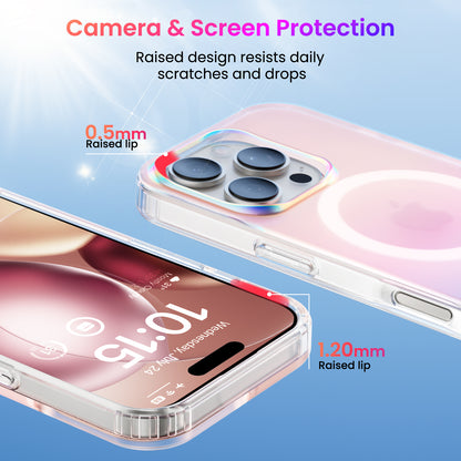 Hue for iPhone 16 Series, Fluorescent Gradient, Compatible with Magsafe