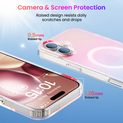 Hue for iPhone 16 Series, Fluorescent Gradient, Compatible with Magsafe