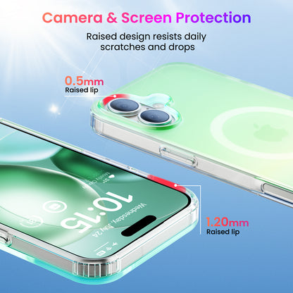 Hue for iPhone 16 Series, Fluorescent Gradient, Compatible with Magsafe