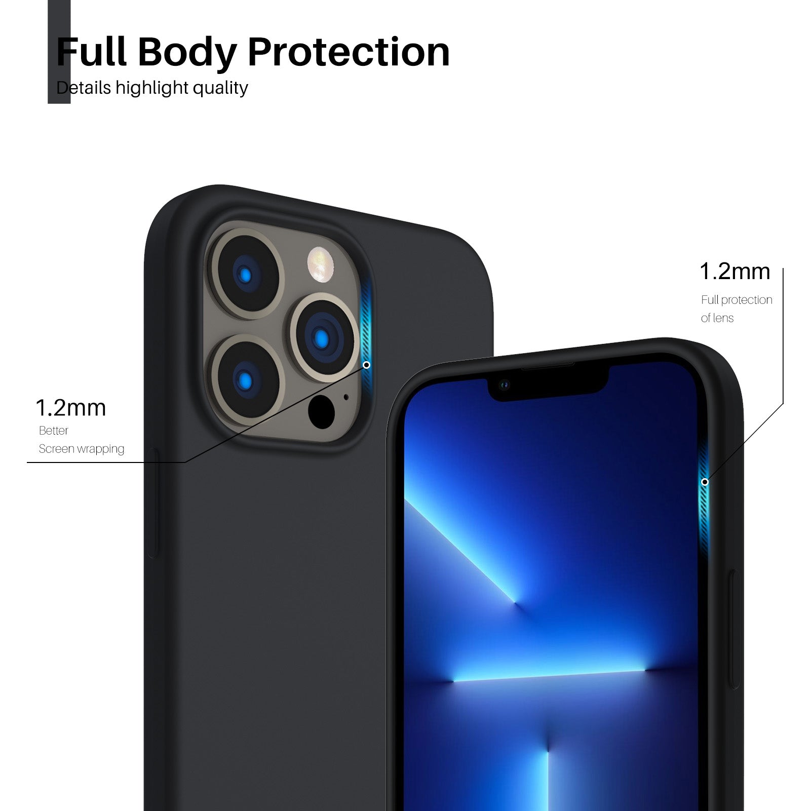 Liquid Silicone iPhone 13 Pro Case