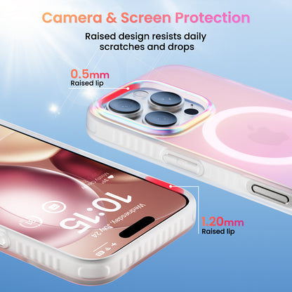 Hue for iPhone 16 Series, Fluorescent Gradient, Compatible with Magsafe