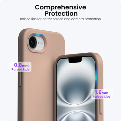 Flüssigsilikon Hülle für iPhone 16e | 17e