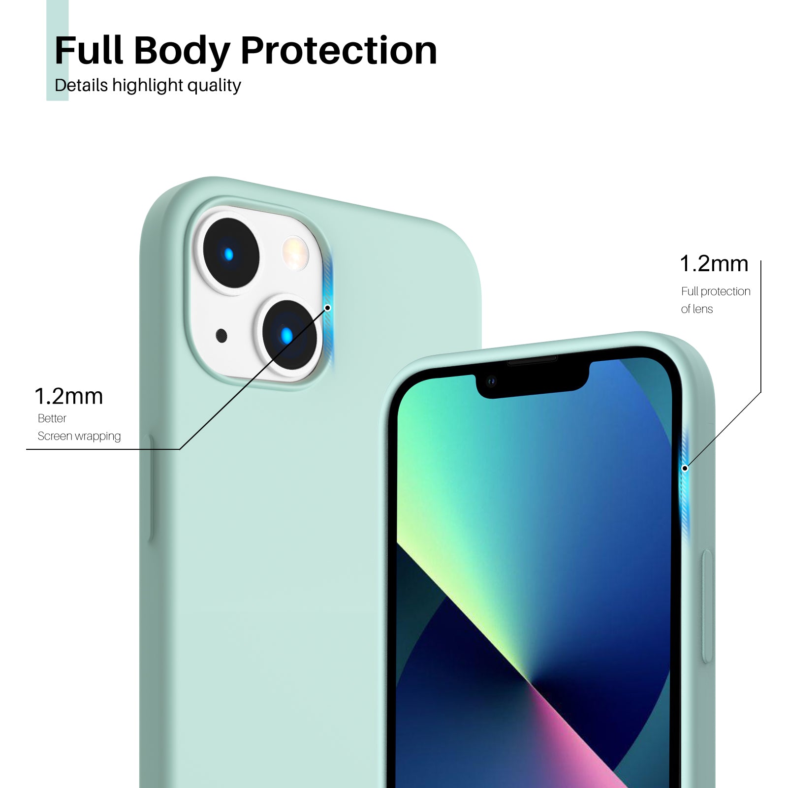 Liquid Silicone iPhone 13 Case