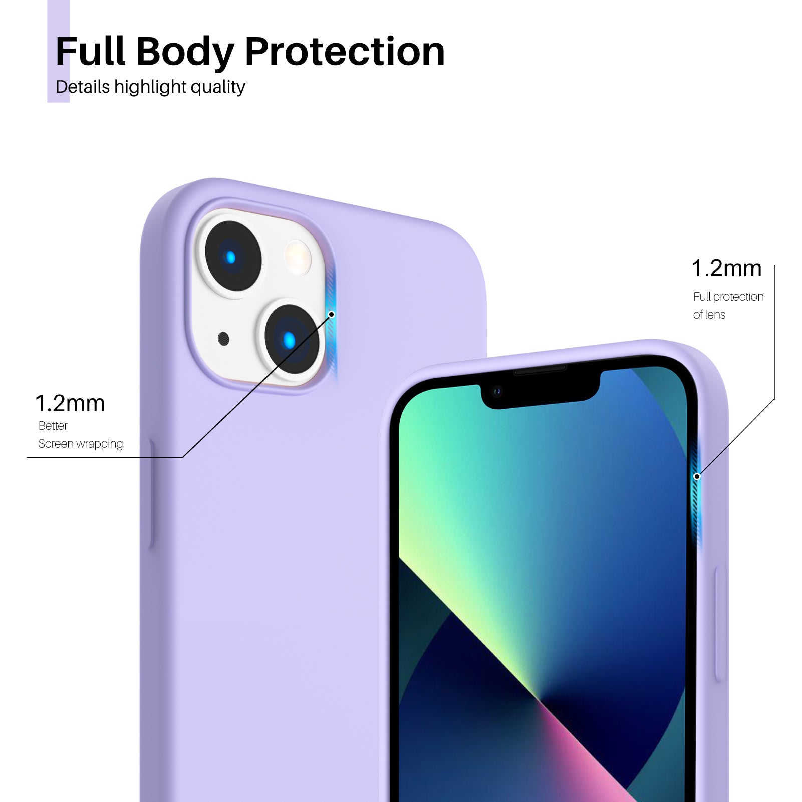Liquid Silicone iPhone 13 Case