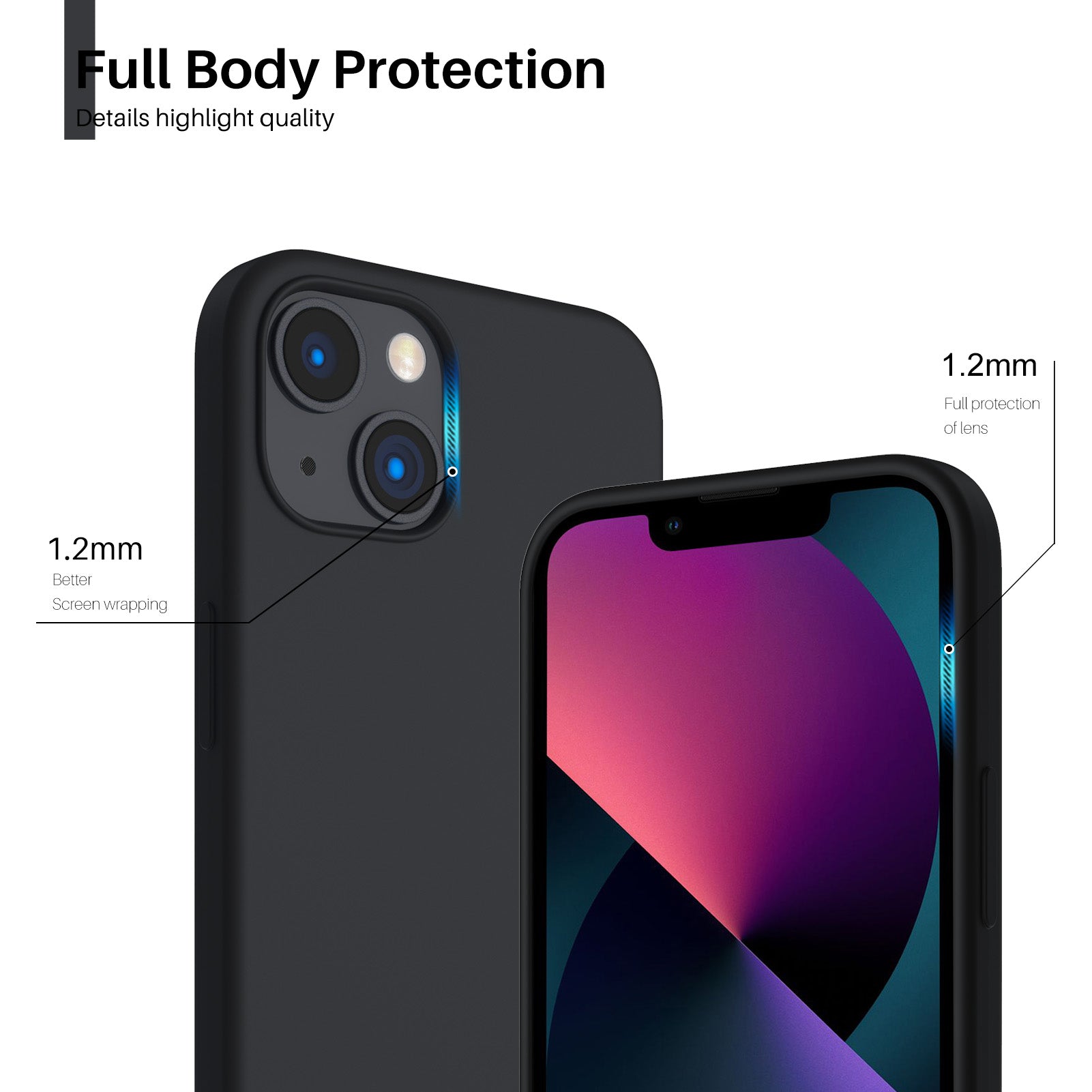 Liquid Silicone iPhone 13 Case