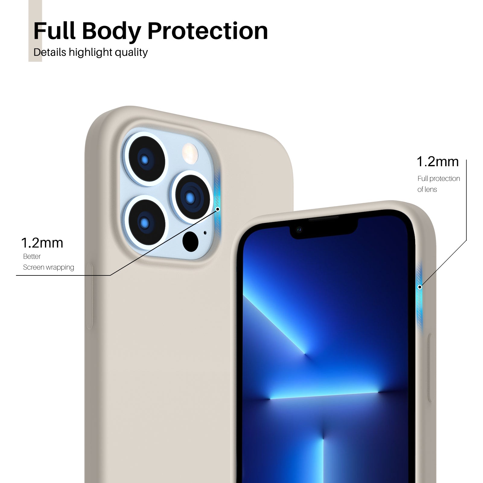 Liquid Silicone iPhone 13 Pro Case