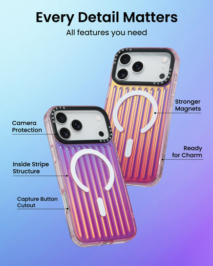 Iridescent Luggage Glow Case for iPhone 17 Pro | Pro Max