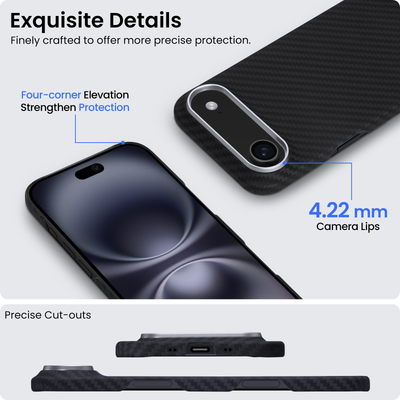 Kevlar-Hülle für die iPhone 17 Serie
