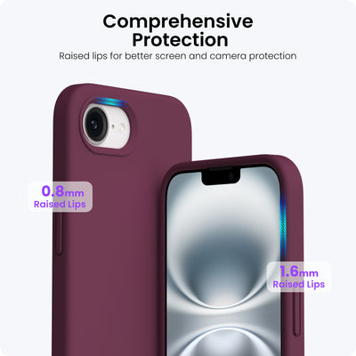 Flüssigsilikon Hülle für iPhone 16e | 17e
