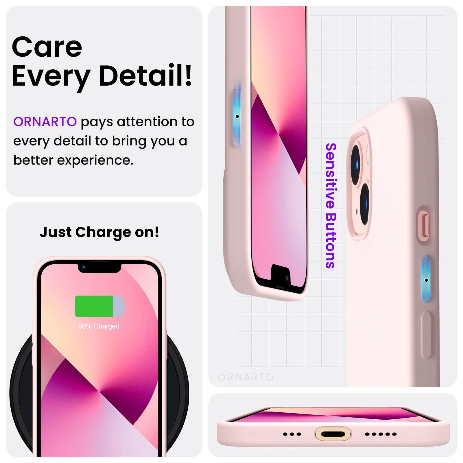 Liquid Silicone iPhone 13 Case