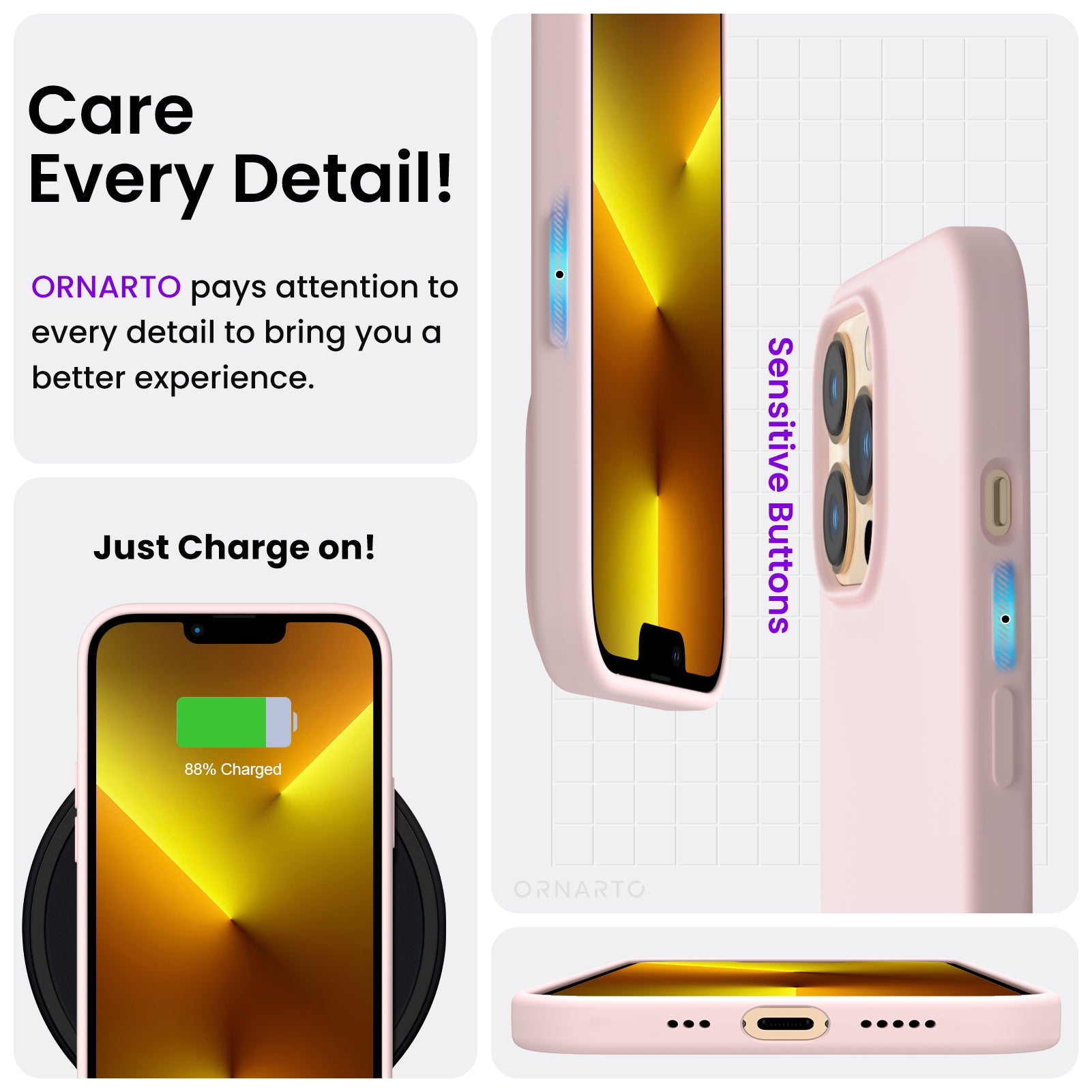 Liquid Silicone iPhone 13 Pro Case