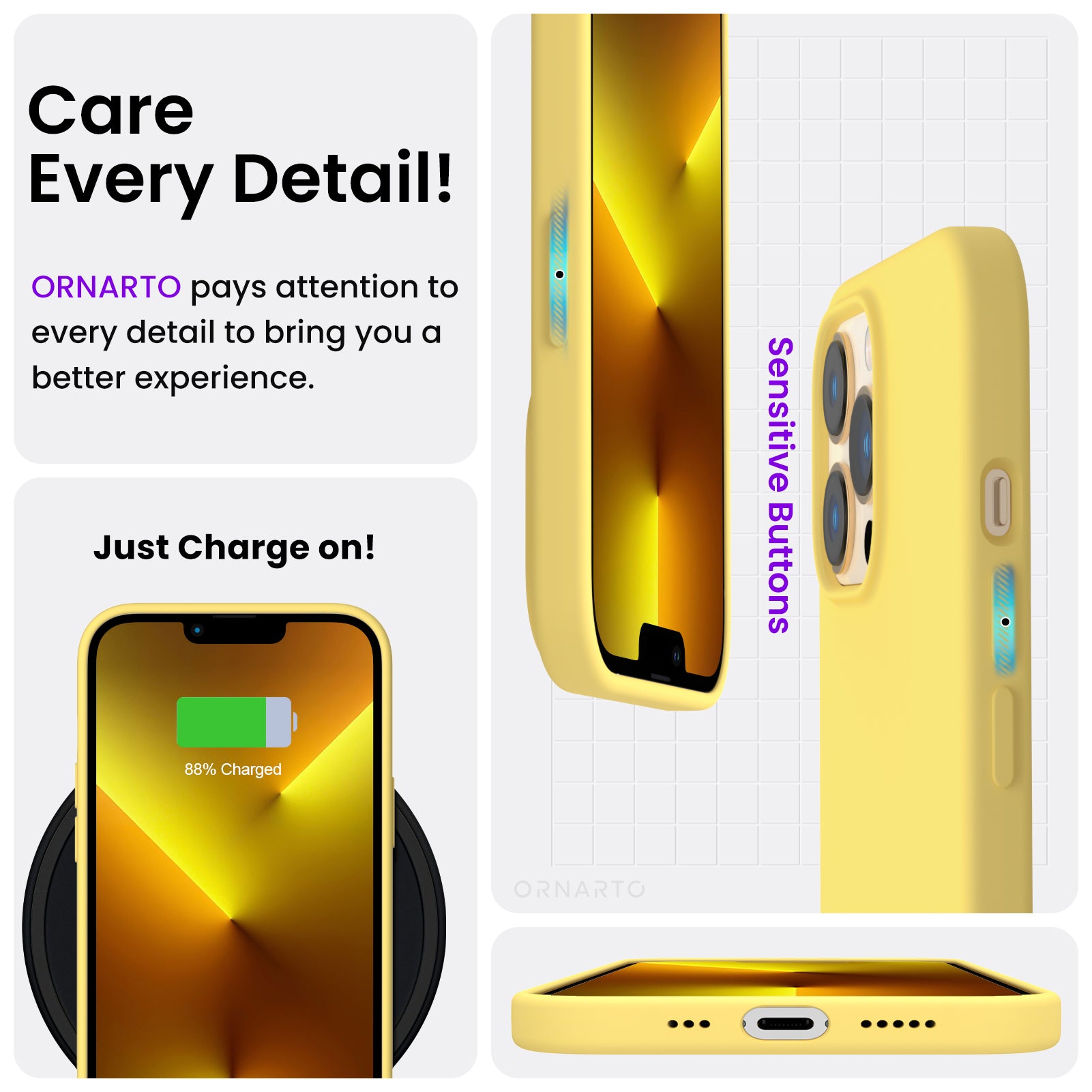 Liquid Silicone iPhone 13 Pro Case