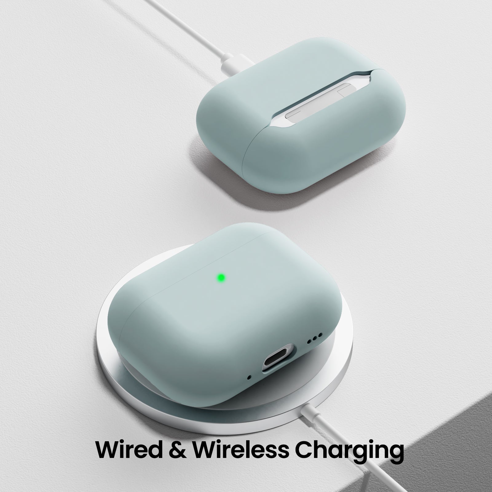 Liquid Silicone AirPods Pro 3 with Lanyard