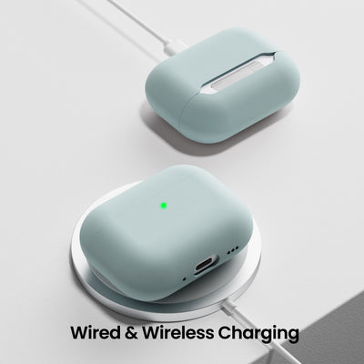 Flüssigsilikon-Hülle für AirPods Pro 3 mit Schlüsselband
