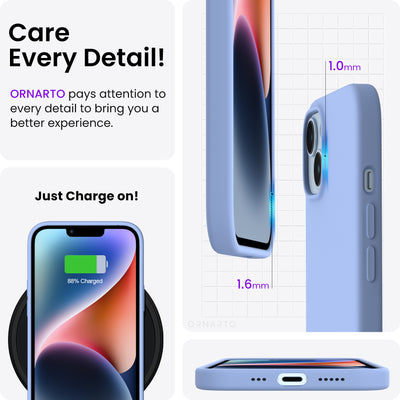 Flüssigsilikonhülle für iPhone 14 Serie
