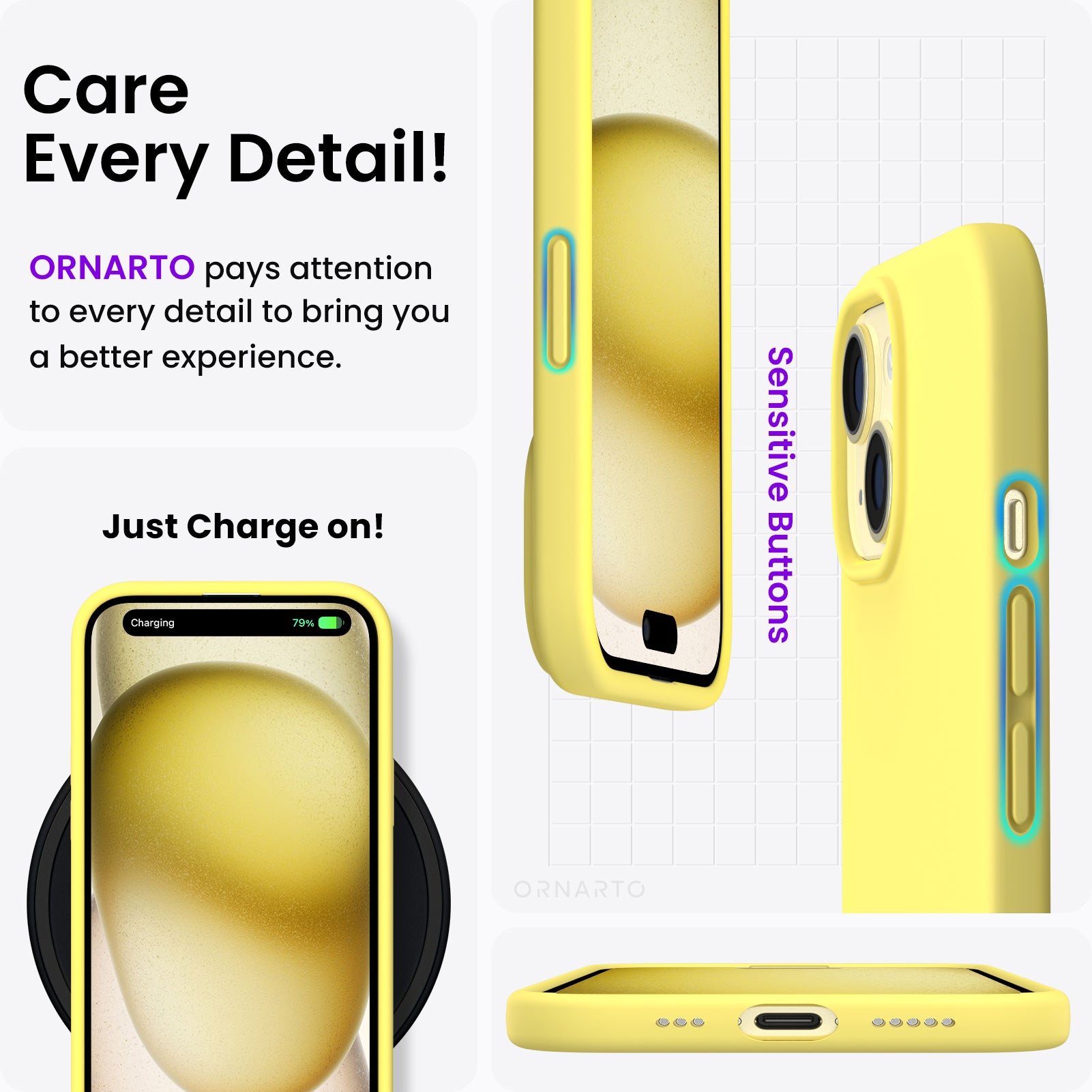 Liquid Silicone iPhone 15 Case
