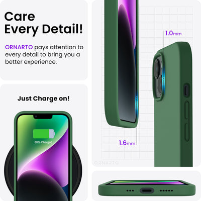 Flüssigsilikonhülle für iPhone 14 Serie