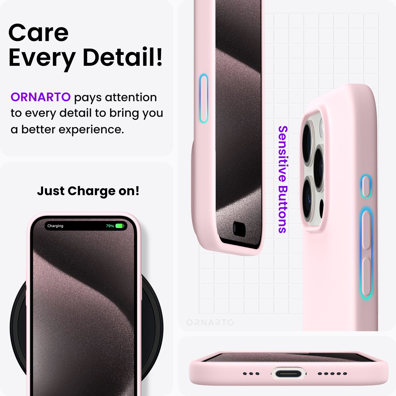 Liquid Silicone iPhone 15 Pro Case