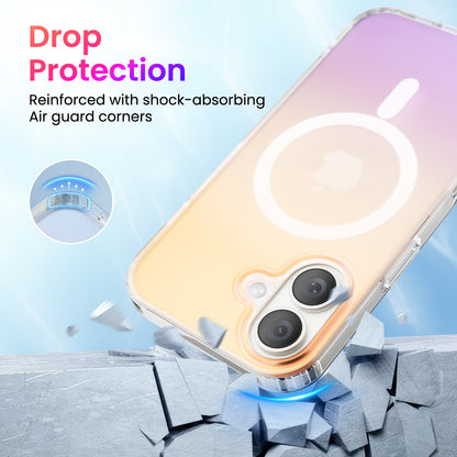 Hue for iPhone 16 Series, Fluorescent Gradient, Compatible with Magsafe