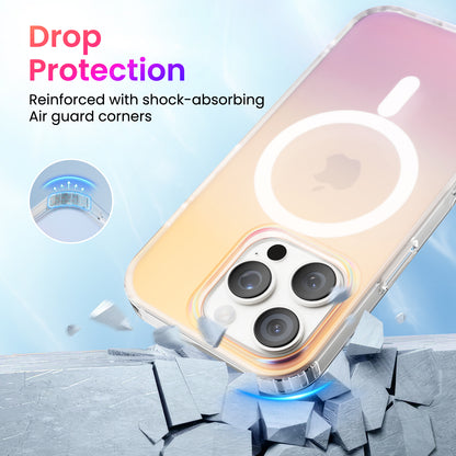 Hue for iPhone 16 Series, Fluorescent Gradient, Compatible with Magsafe