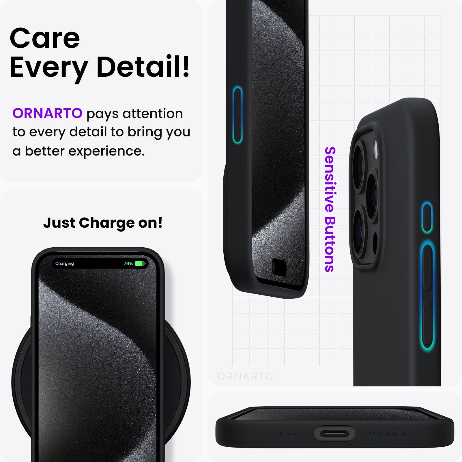 Liquid Silicone iPhone 15 Pro Case