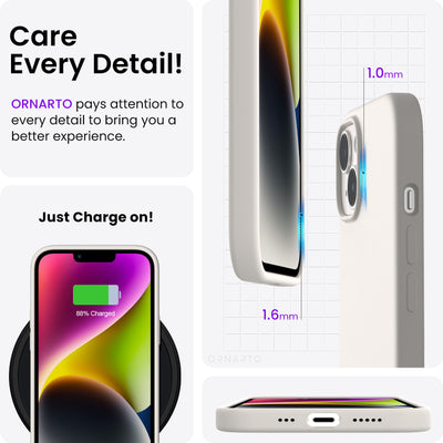 Flüssigsilikonhülle für iPhone 14 Serie