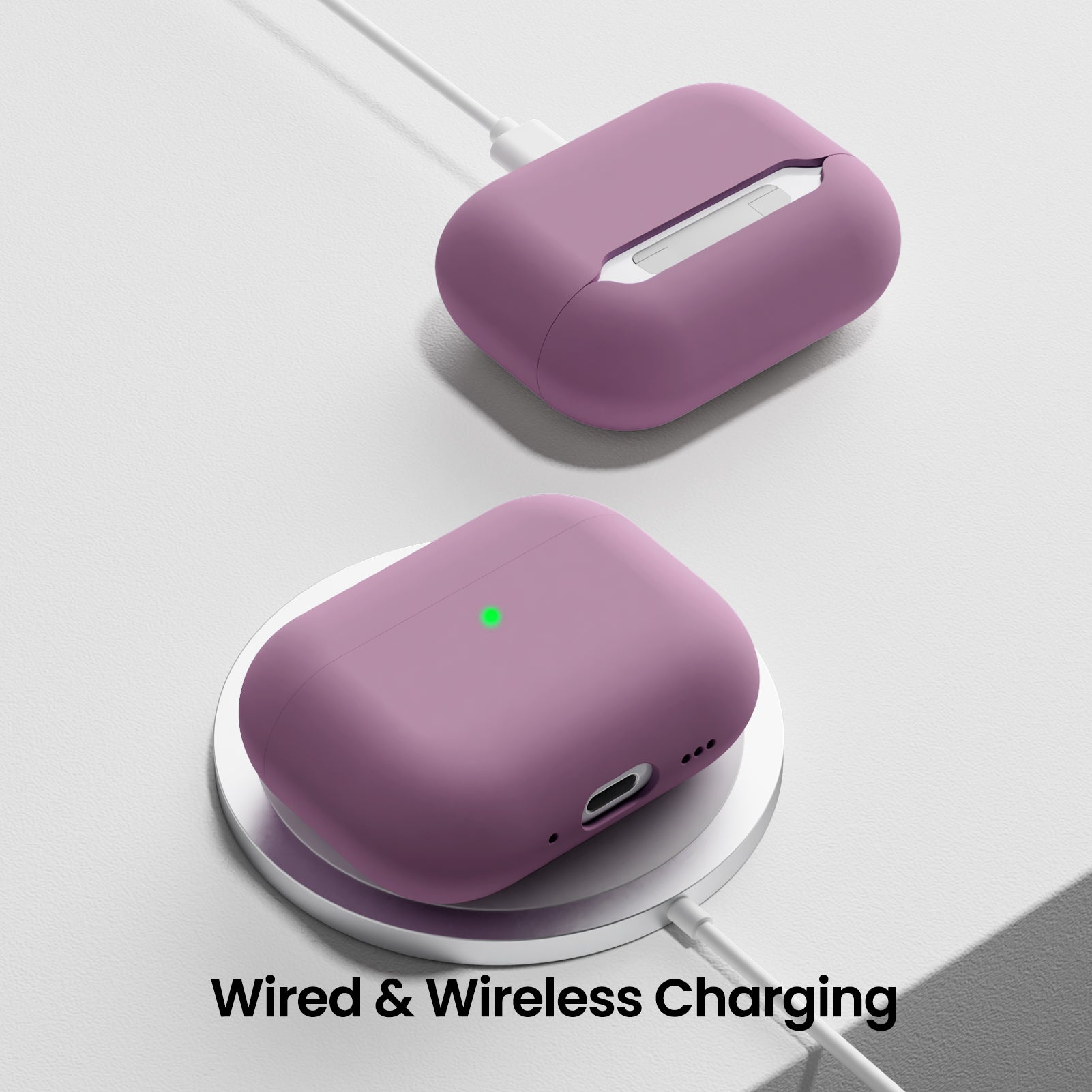 Liquid Silicone AirPods Pro 3 with Lanyard