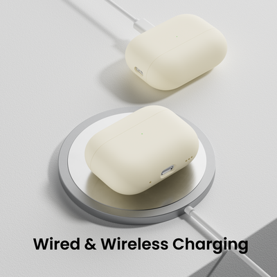 Flüssigsilikon AirPods Pro 2 Hülle (2022) mit Umhängeband