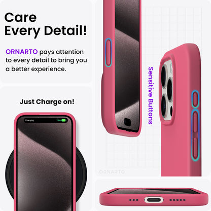 Liquid Silicone Case for iPhone 15 Series
