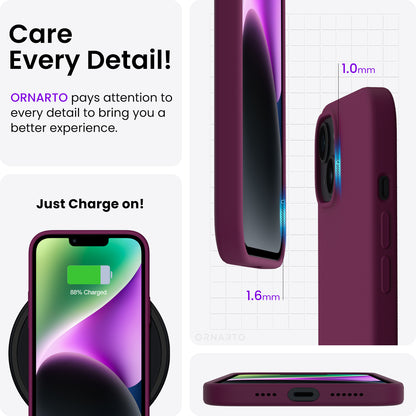 Liquid Silicone iPhone 14 Plus Case