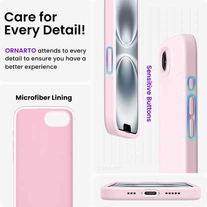 Liquid Silicone Case for iPhone 16e