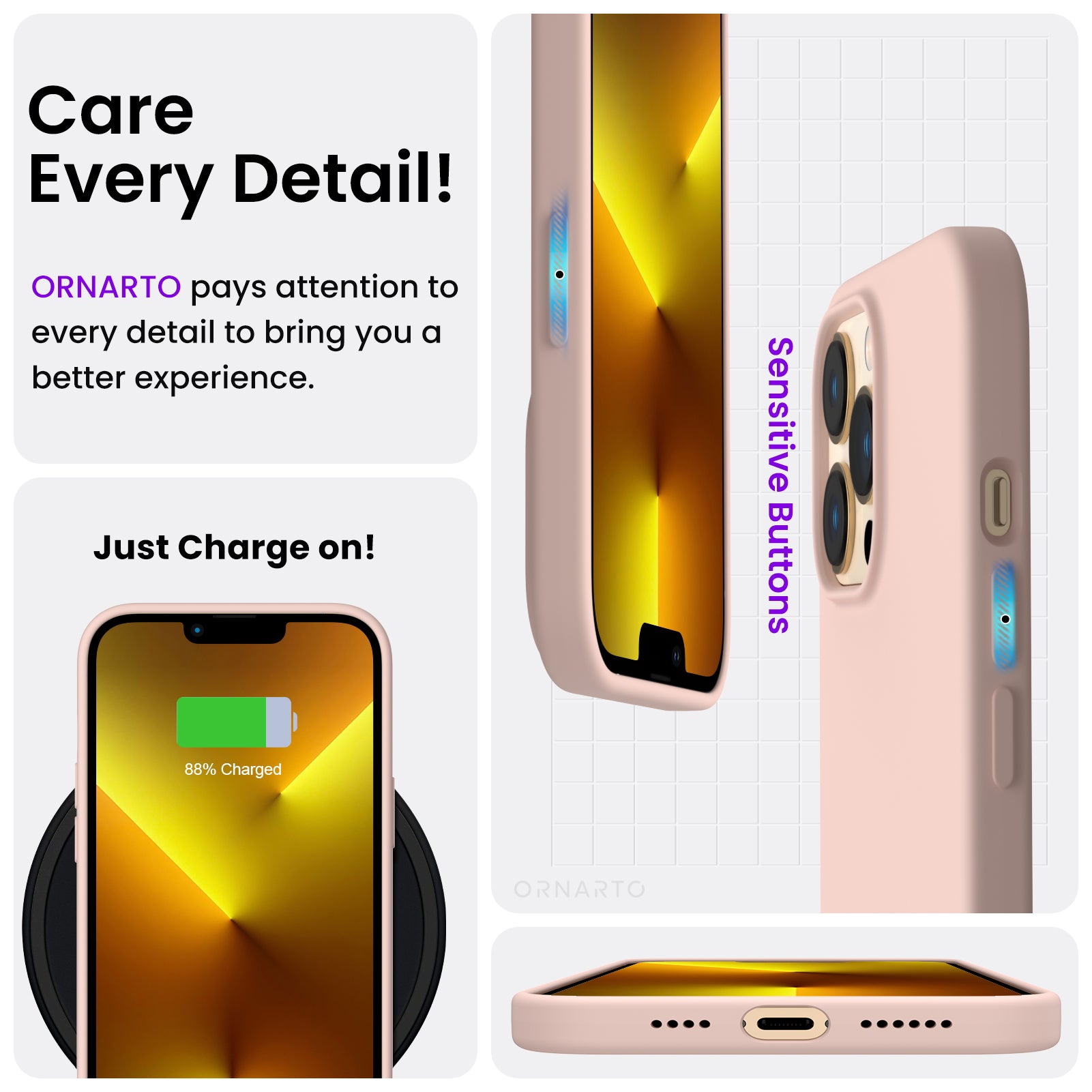 Liquid Silicone iPhone 13 Pro Max Case