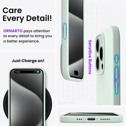 Liquid Silicone Case for iPhone 15 Series