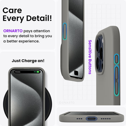 Liquid Silicone iPhone 15 Pro Case