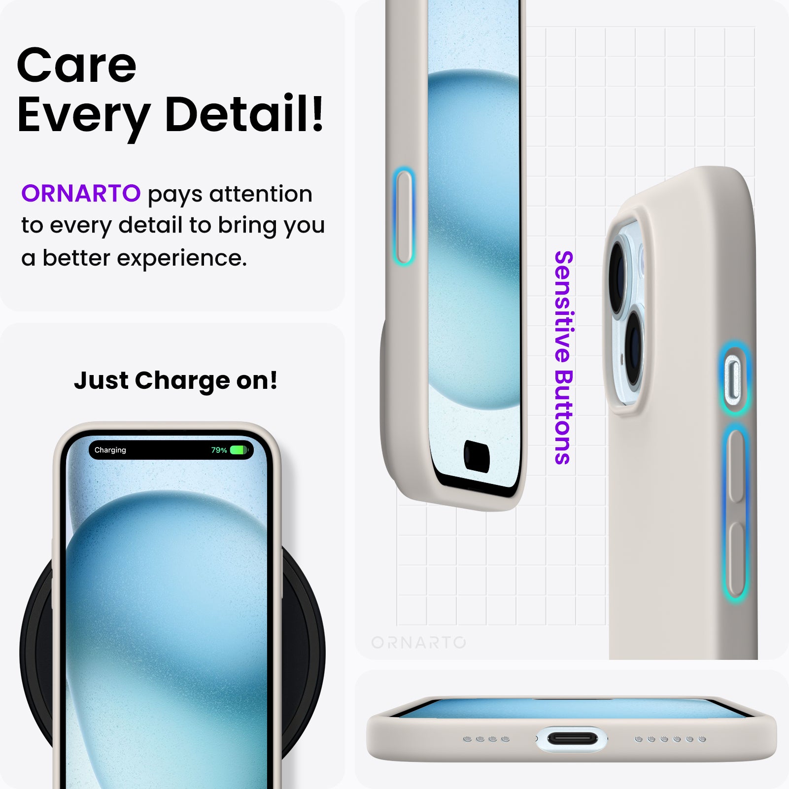 Liquid Silicone iPhone 15 Plus Case