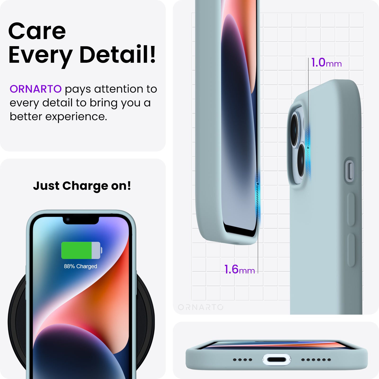 Liquid Silicone iPhone 14 Plus Case