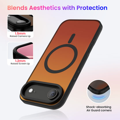Hue for iPhone 17 Series, Fluorescent Gradient, Compatible with Magsafe
