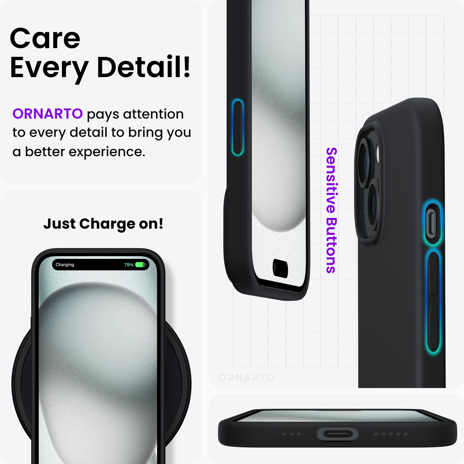 Liquid Silicone iPhone 15 Case