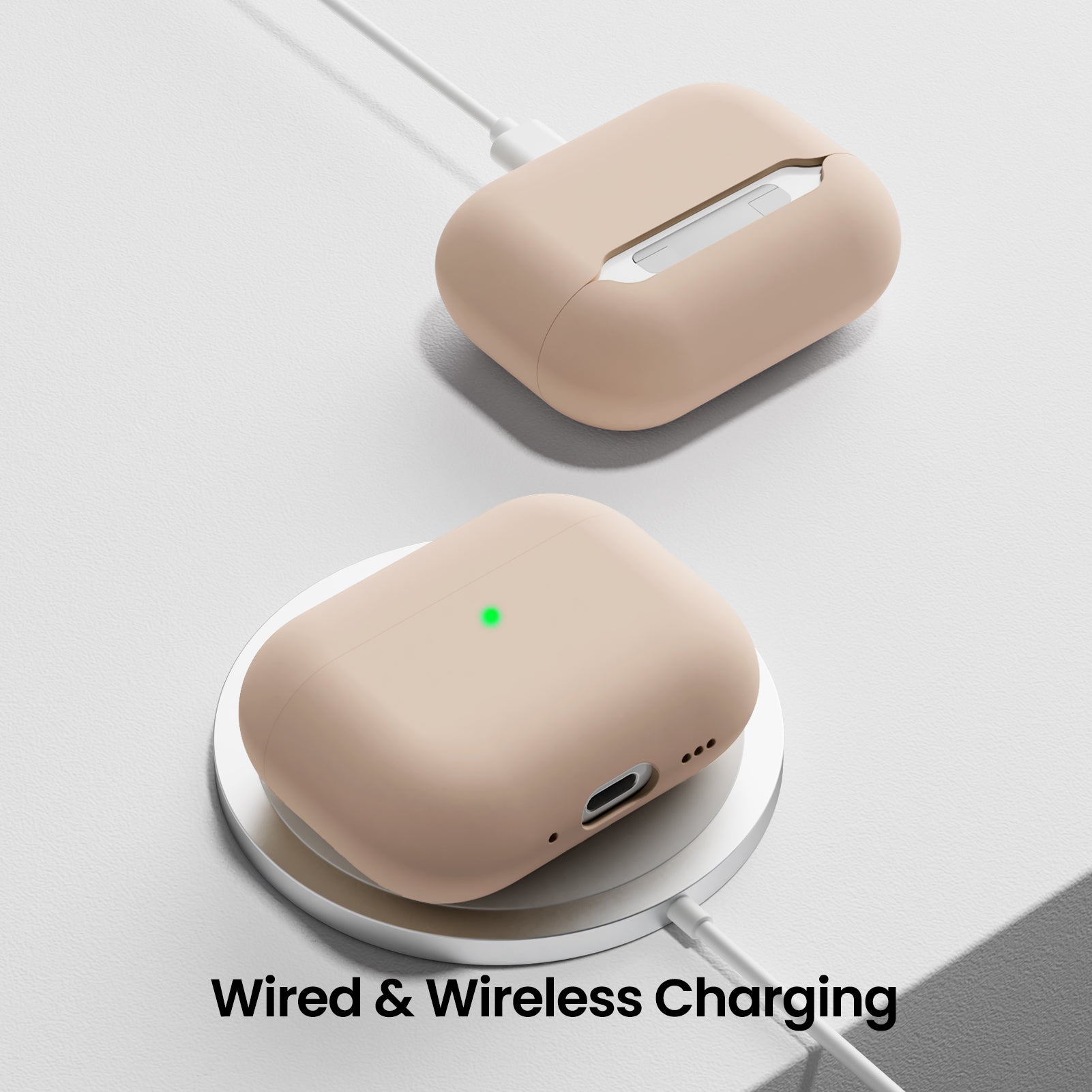 Liquid Silicone AirPods Pro 3 with Lanyard