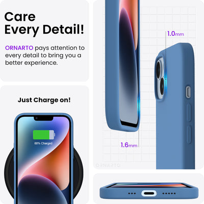 Flüssigsilikonhülle für iPhone 14 Serie