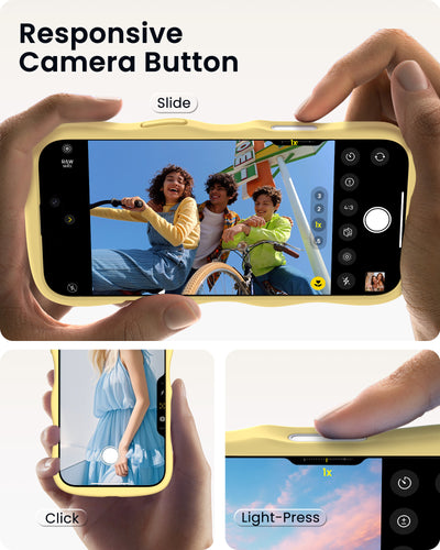 Gewelltes Flüssigsilikon für iPhone 16 Pro | Pro Max