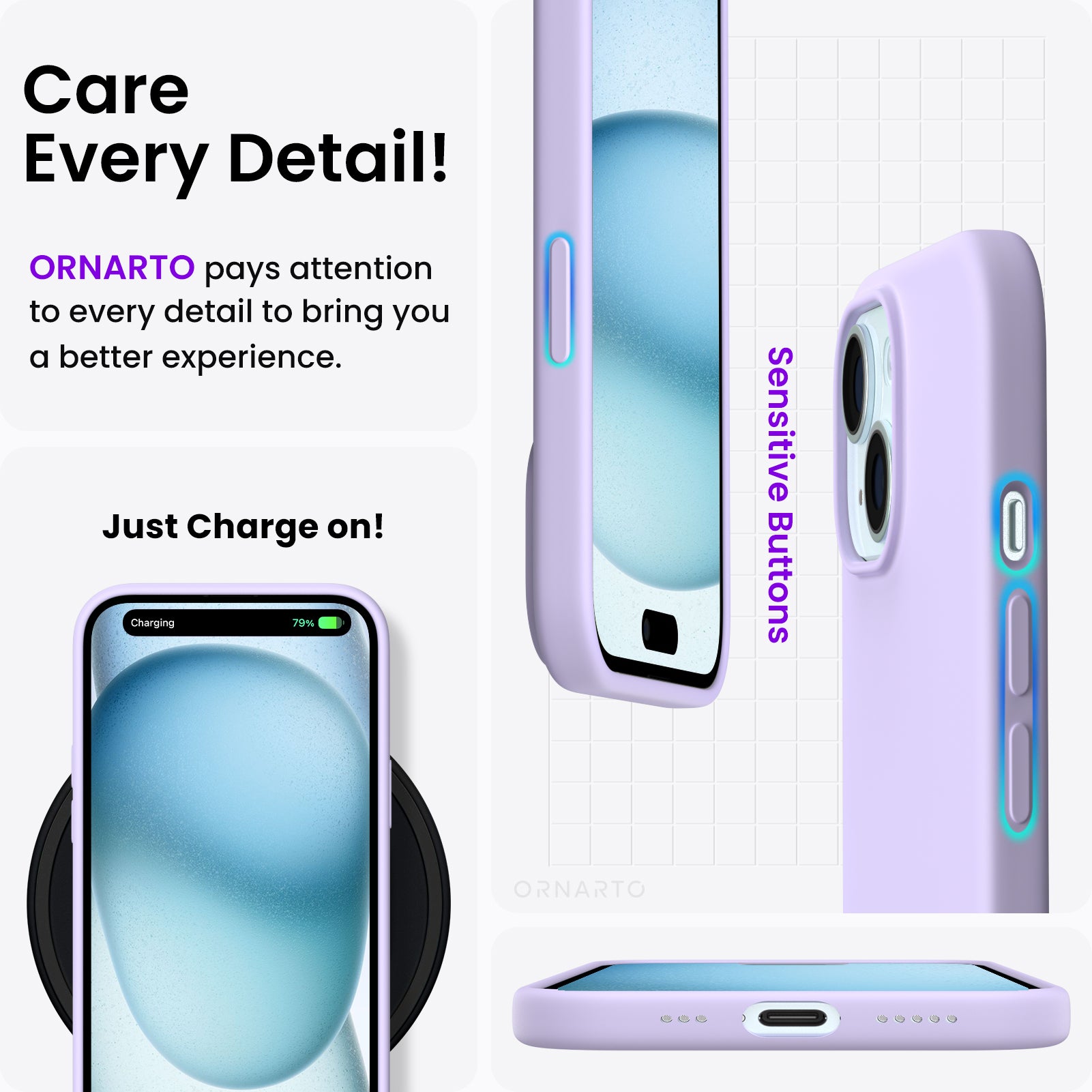 Liquid Silicone iPhone 15 Case