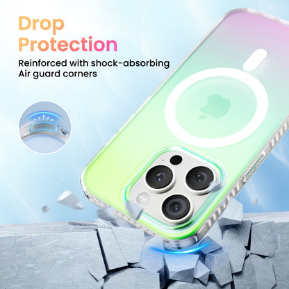 Hue for iPhone 15 Series, Fluorescent Gradient, Compatible with Magsafe