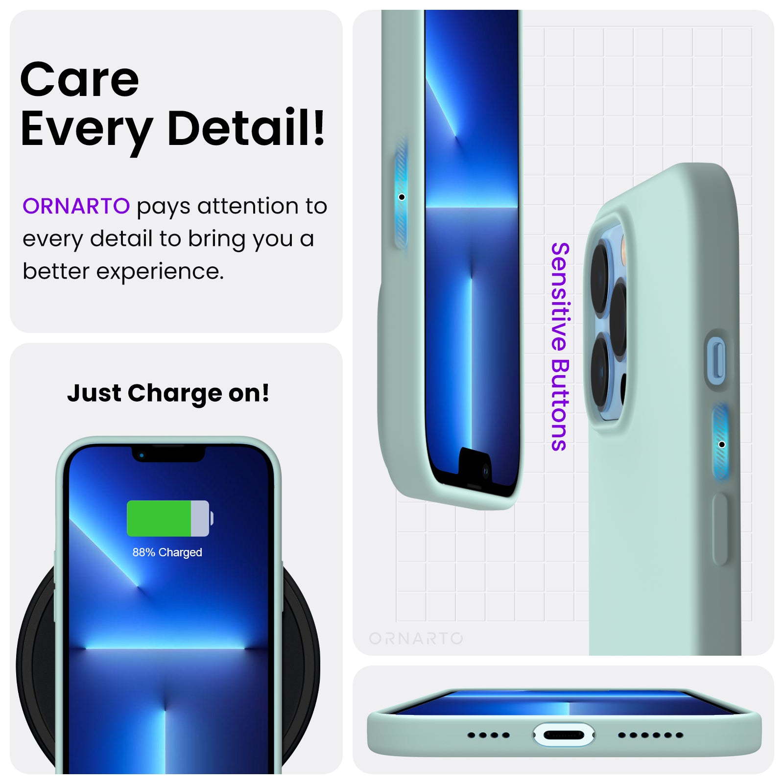 Liquid Silicone iPhone 13 Pro Max Case