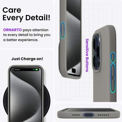Liquid Silicone iPhone 15 Pro Max Case