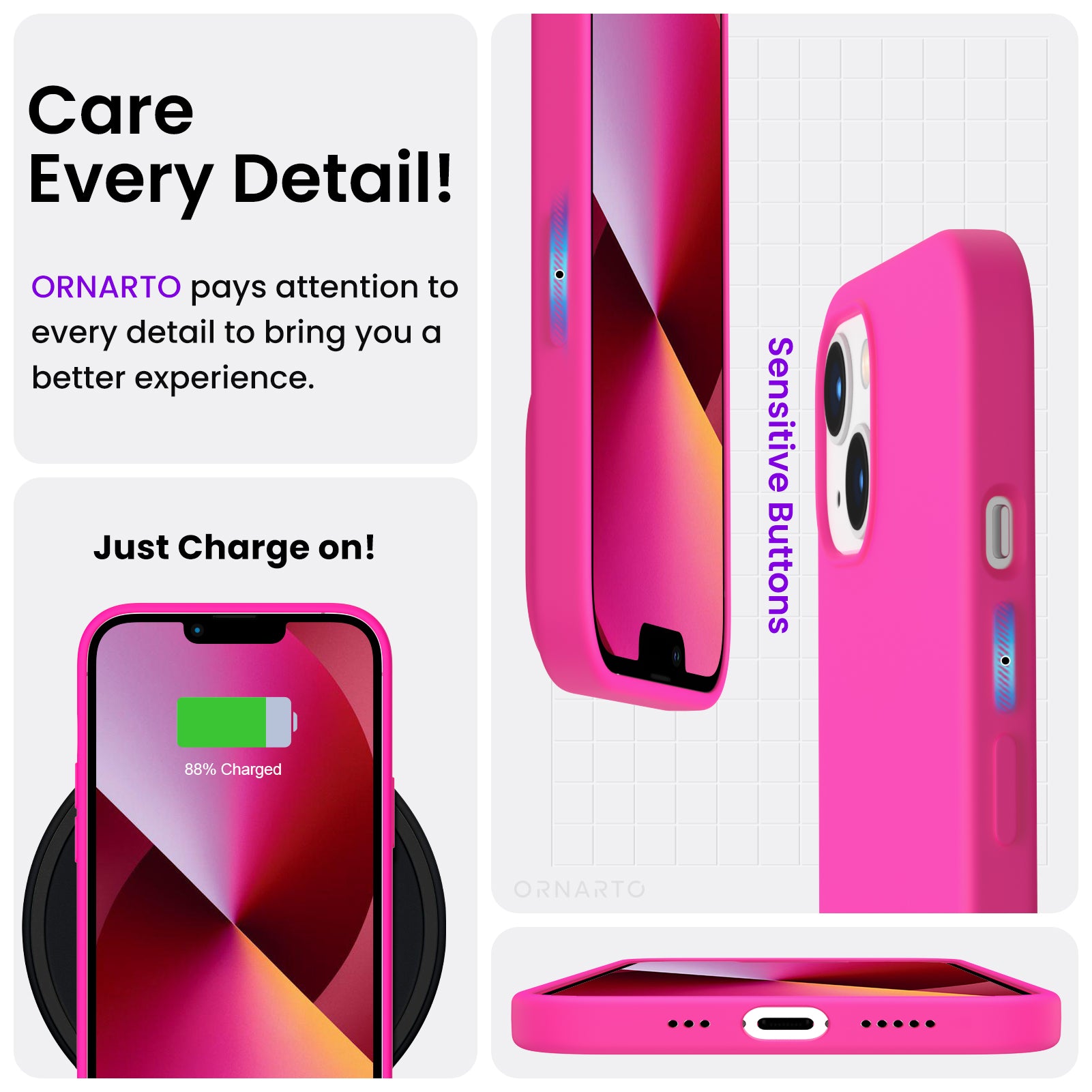 Liquid Silicone iPhone 13 Case