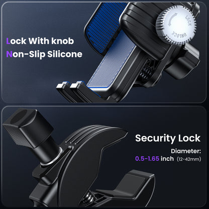 S3 Bike Phone Holder, Rotatable Motorcycle Phone Mount