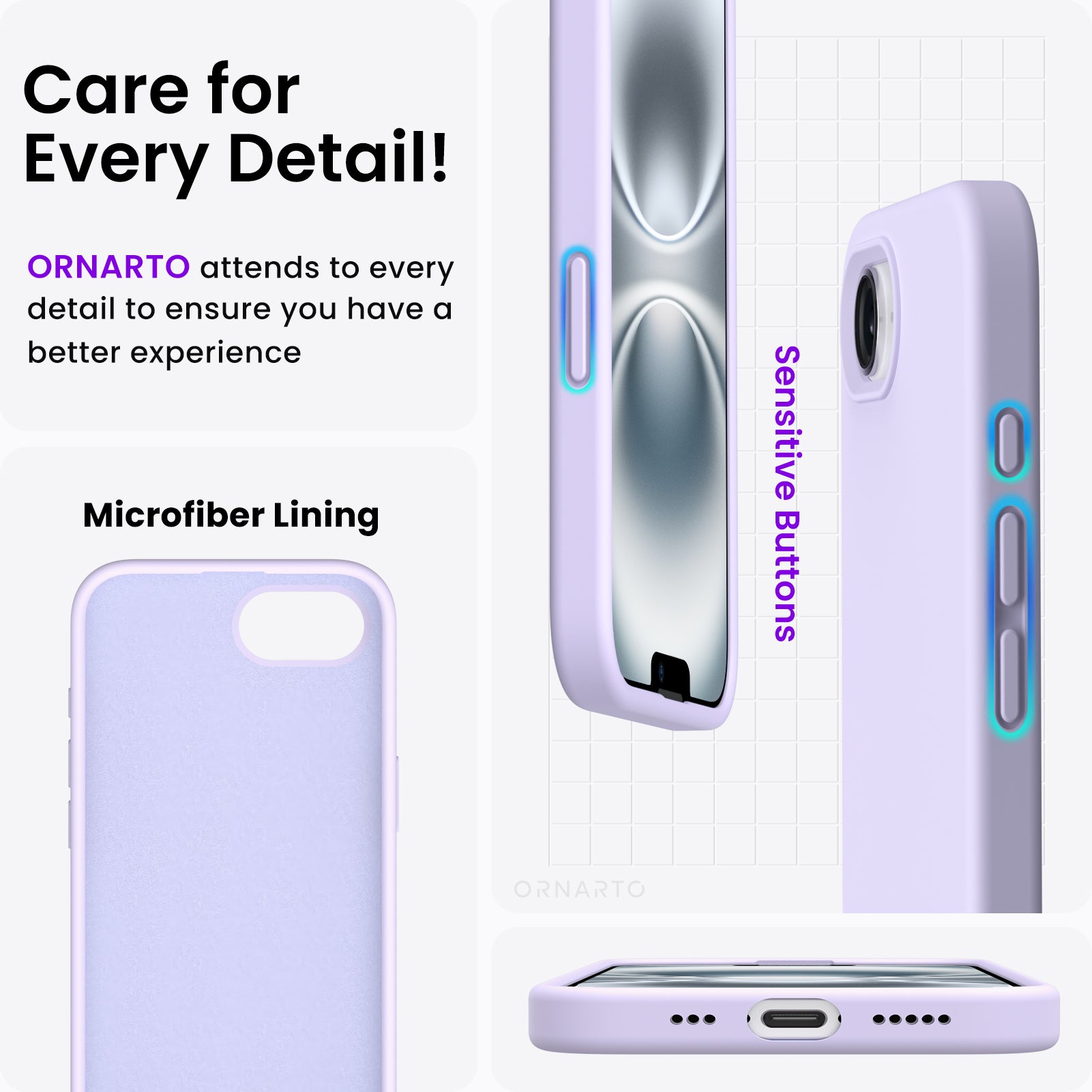 Liquid Silicone Case for iPhone 16e
