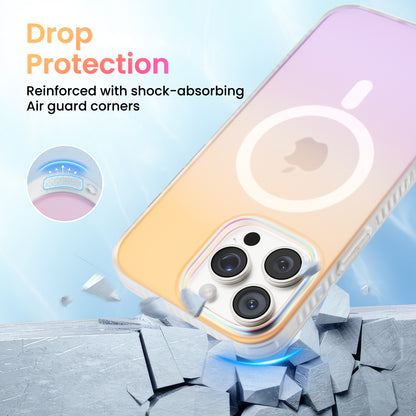 Hue for iPhone 16 Series, Fluorescent Gradient, Compatible with Magsafe